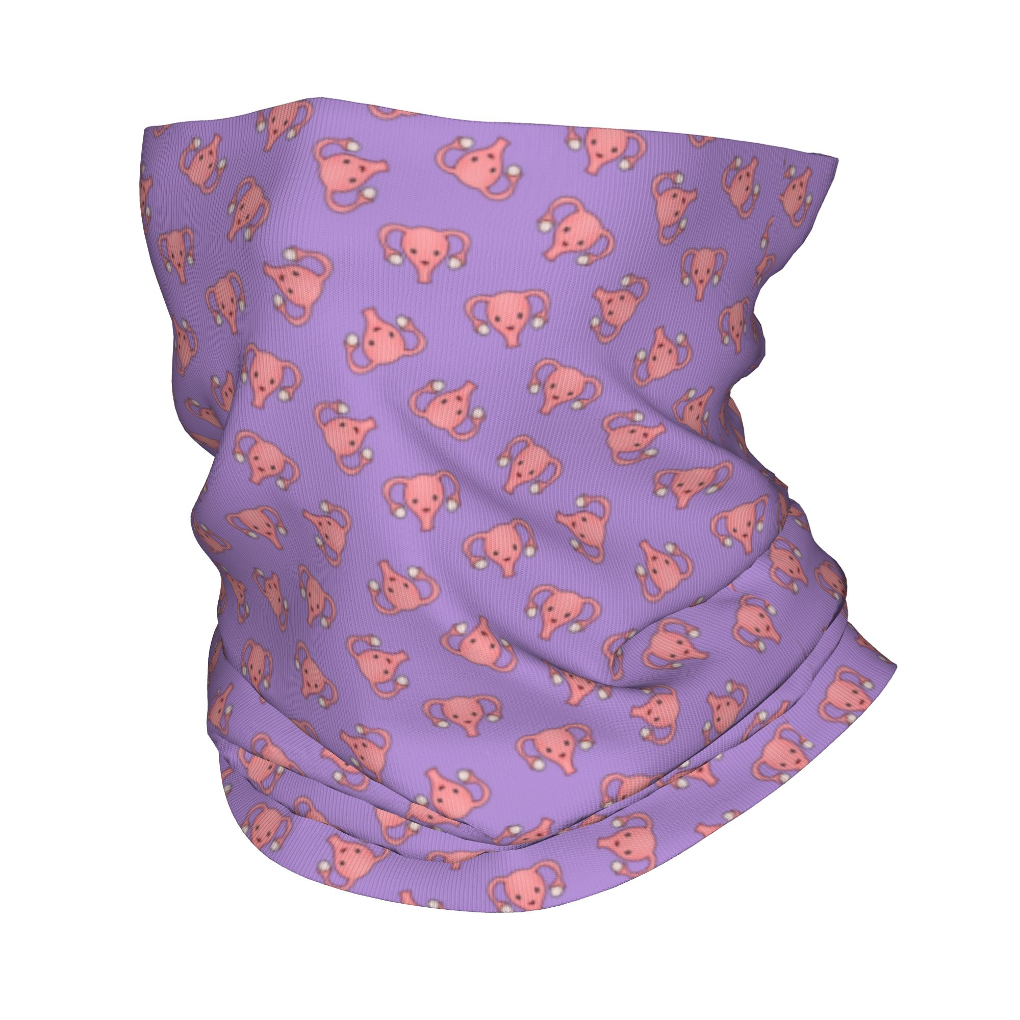 Neck Warmer Tube - Pregnant Uterus PUSH Winter Headband Neck