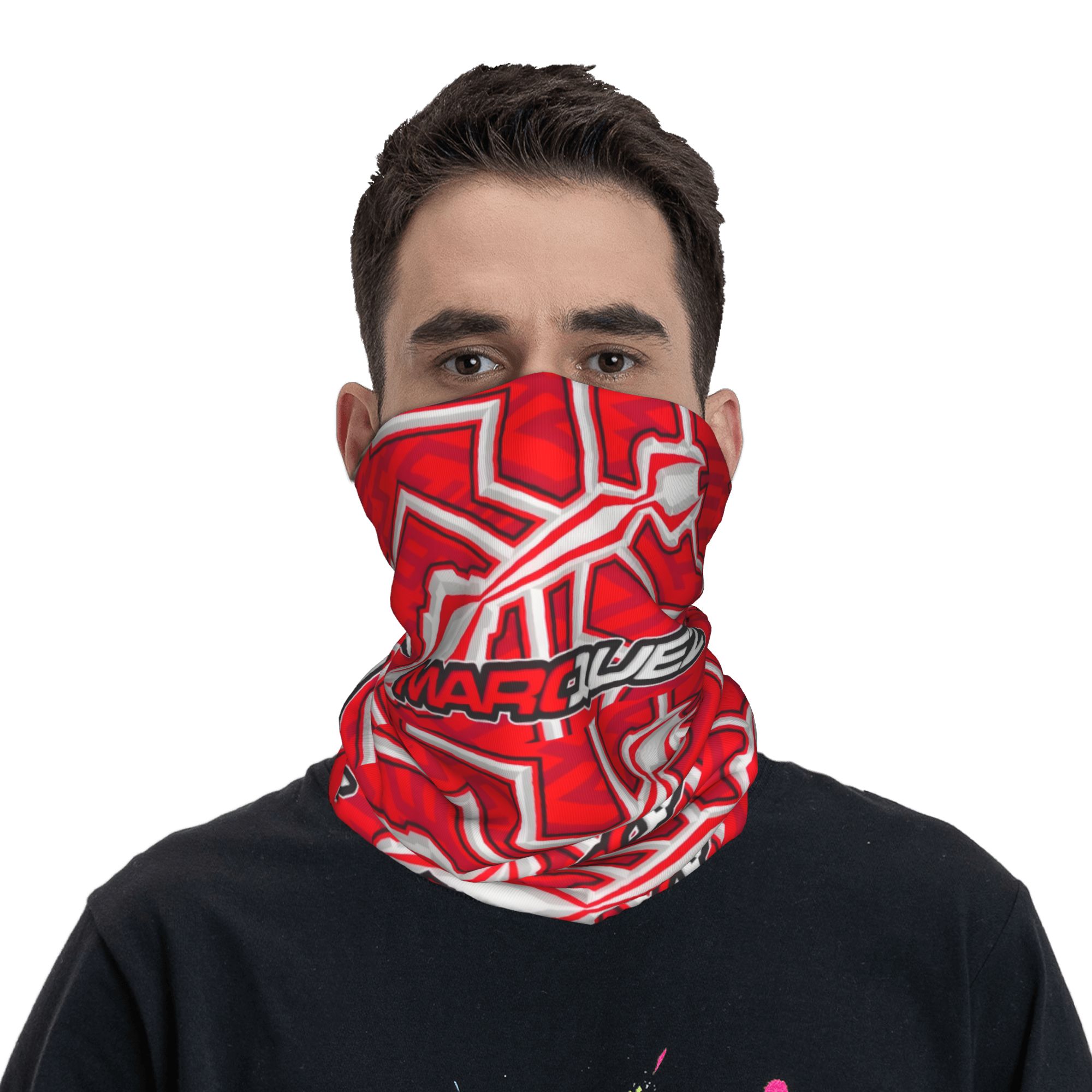 Neck Warmer Tube - Custom M-Marced Motor 93 Bandana Neck