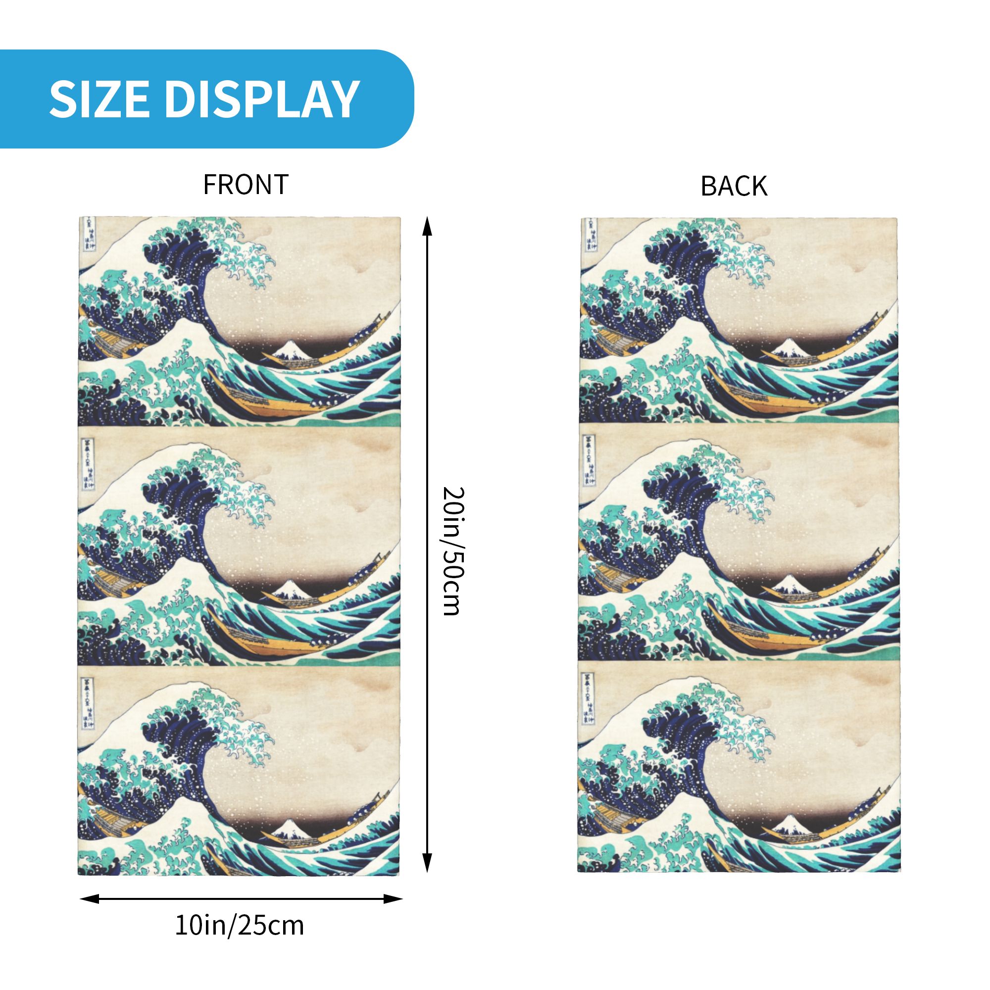 The Great Wave off Kanagawa Wi - đánh giá và giá Neck Warmer Tube
