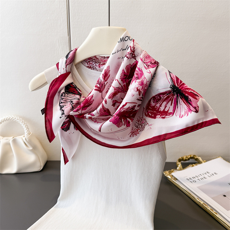 Vintage Butterfly Sketch Squar - đánh giá và giá Head Wrap Turban