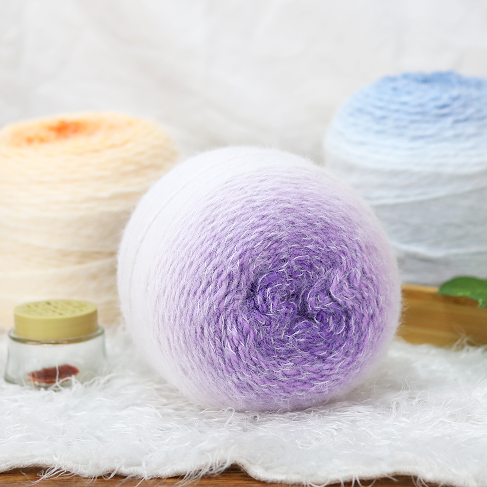 Gradual-length plush yarn, cak - đánh giá và giá Woven Scarf Blanket
