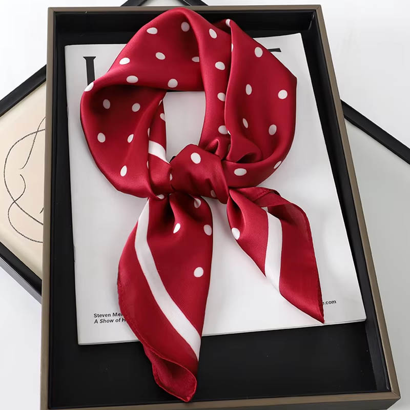 Luxury Lady Hair Dot Scarf Fem - đánh giá và giá Head Wrap Turban