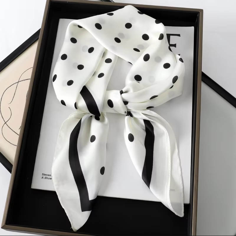 Luxury Lady Hair Dot Scarf Fem - đánh giá và giá Head Wrap Turban