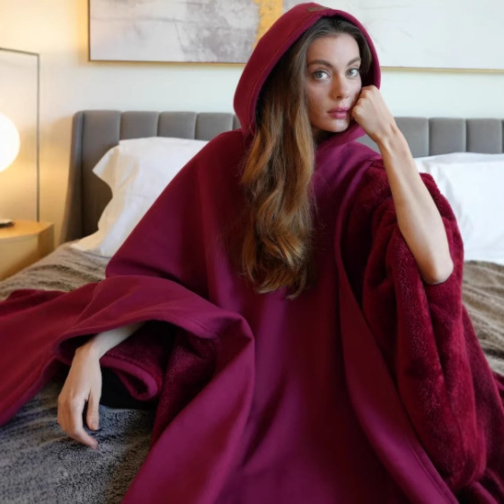 Good Quality Indio Cloak Hoodi - đánh giá và giá Woven Scarf Blanket