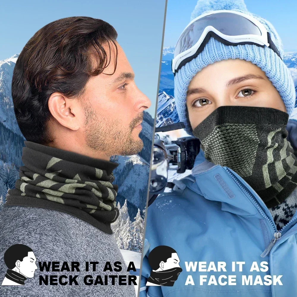 Mùa Đông Vòng Ống Mềm Mại Cao  - đánh giá và giá Neck Warmer Tube