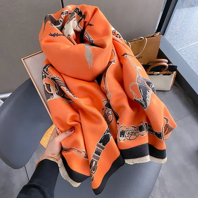 2024 Luxury Warm Pashmina Shaw - đánh giá và giá Woven Scarf Blanket