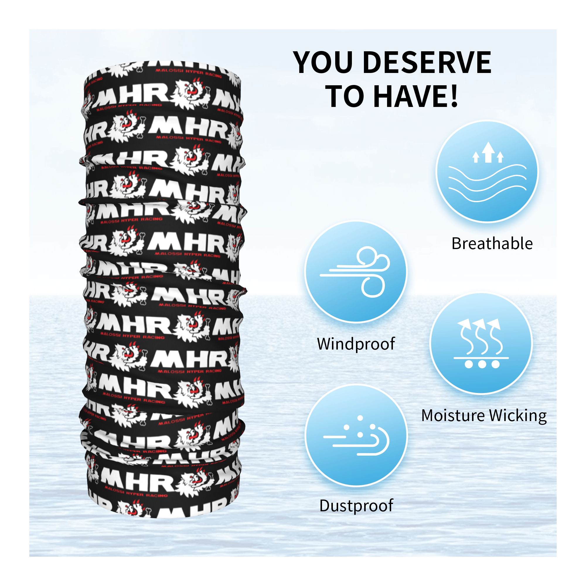 Italy Malossis Motorcycle Wint - đánh giá và giá Neck Warmer Tube